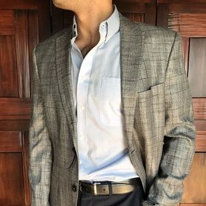 NEW Versace Collection Plaid Sportscoat Size 40L